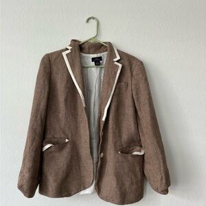 LINEN Brooks Brothers Tan Blazer